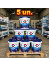 5 Baldes Cloro Granulado HTH puro - 65 % ativo HTH 10 kg