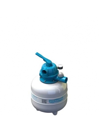 Filtro de areia para Piscina Sodramar FM 25 com válvula 6 vias