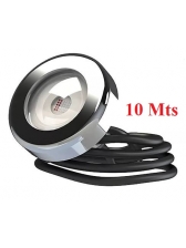 Refletor Led Piscina RGB 10 W Tholz cabo 10 mts INOX