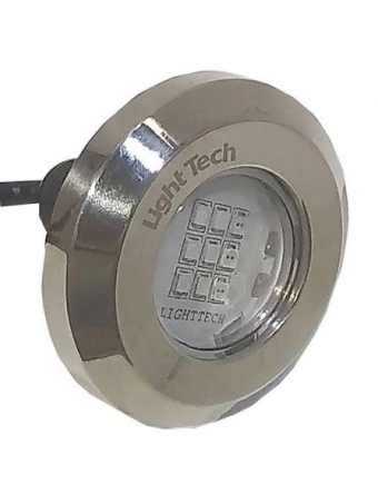 Refletor Led Piscina RGB 10 W Ligth TEch cabo   20 mts INOX