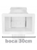 Skimmer Boca pequena 30 cm Sibrape