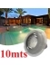 Refletor led Piscina RGB 9 w Luxpool cabo 10 mts ABS