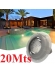 Refletor led Piscina RGB 9 w Luxpool cabo 20 mts ABS