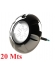 Refletor led Piscina RGB 9 w Luxpool cabo 20 mts Inox
